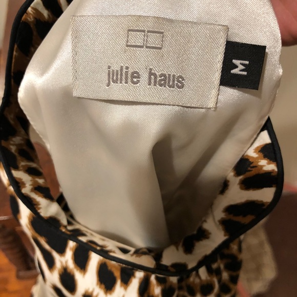 Silk leopard print swing dress - Picture 5 of 5